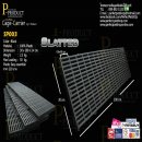 SP003 สแลทพลาสติกกันลื่นสีดำ ขนาด 30 x 100 x 3.4 cm. คุณที โทร: 086-345-5227 