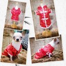 เสื้อกี่เพ้าสีแดงไซส์2-3  อก15นิ้ว ยาว10นิ้ว หรืออก39ซม. ยาว26ซม.ราคา220ส่งฟรีลง...