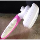 แปรงเก็บขนสุนัขอัตโนมัติ แค่เพียงกดปุ่ม ใช้ดีมากๆ จะใช้กับสุนัขช่วงผลัดขน แค่กดป...