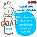 นมแพะพาสเจอร์ไรส์ สดสะอาด ข้น มัน ไร้กลิ่นสาบ