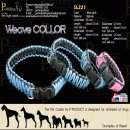 SL221 Collars Weave Style มี 4 ไซส์ 2 สี เป็นปลอกคอที่มีความแข็งแรง