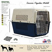 G02112L กล่องเดินทางสัตว์เลี้ยงขนาด Intermediate ส่งฟรี